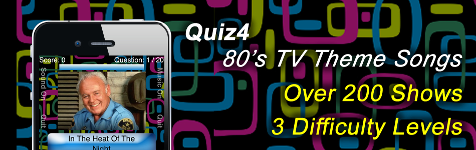 Quiz4 80s TV Theme Songs in the iOS App Store