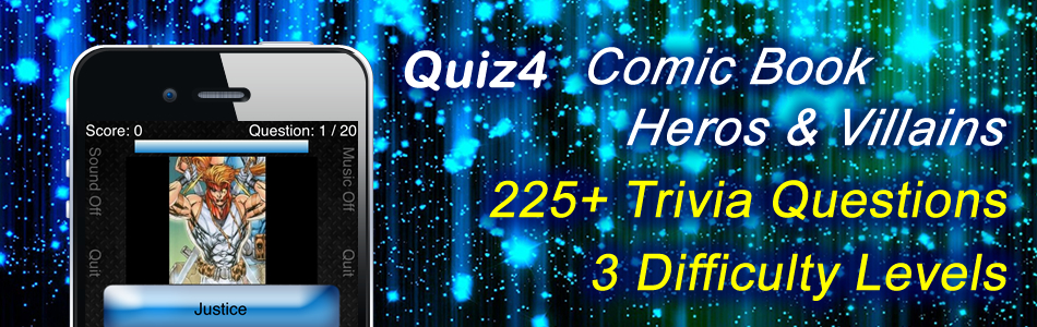 Quiz4 Comics Trivia in the iOS App Store
